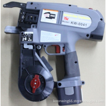 Rebar Tying Machine ties the 2 combined rebars from 6-68mm